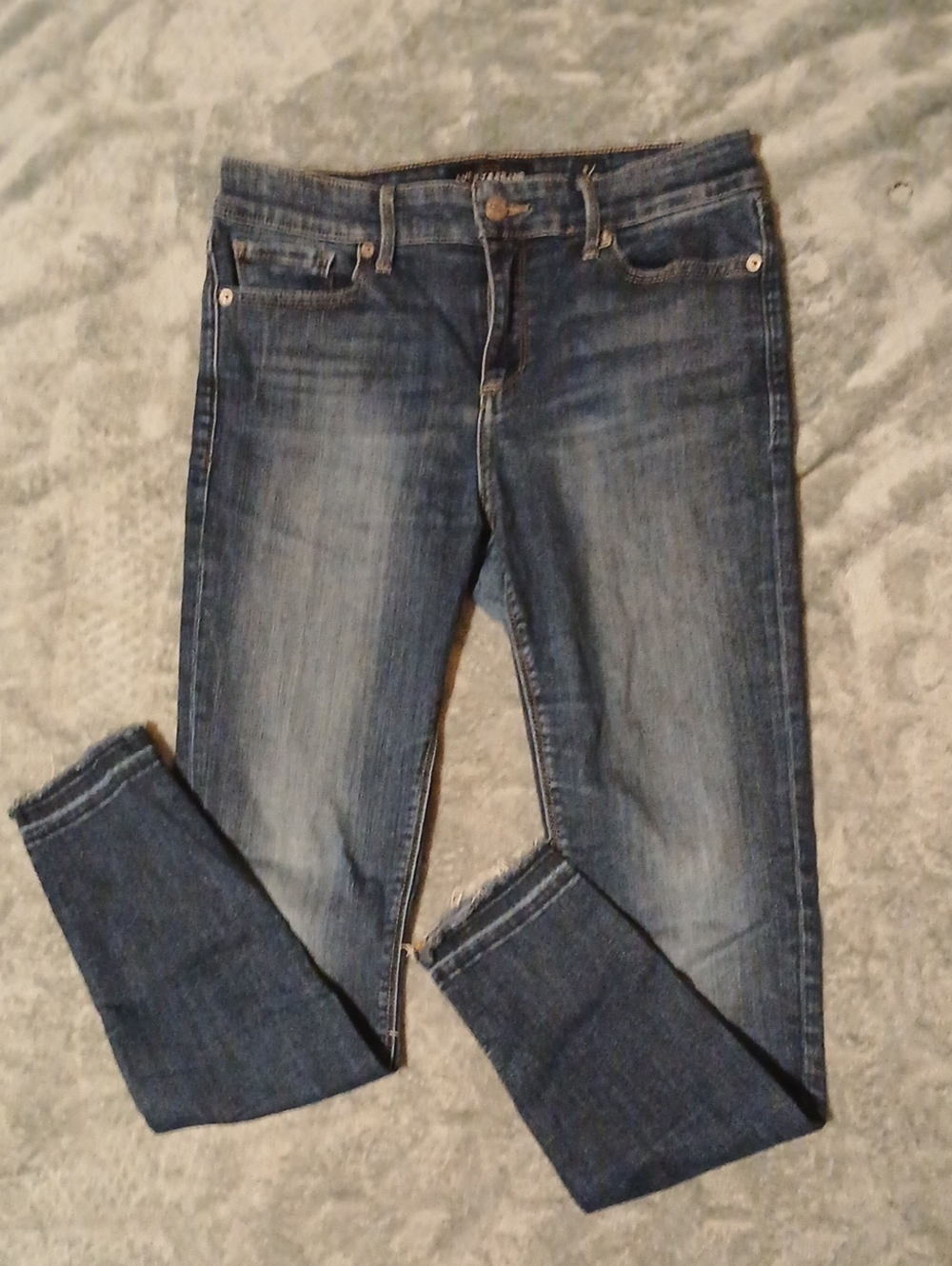 Lucky Brand Medium Wash Ankle Skinny Jeans